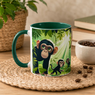 Chimpansee koffiemok mok