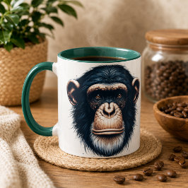 Chimpansee koffiemok mok