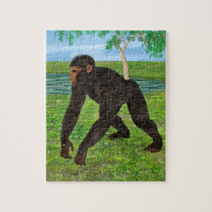 Chimpansee Legpuzzel