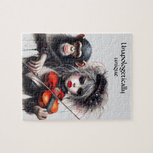 chimpansee legpuzzel (Horizontaal)