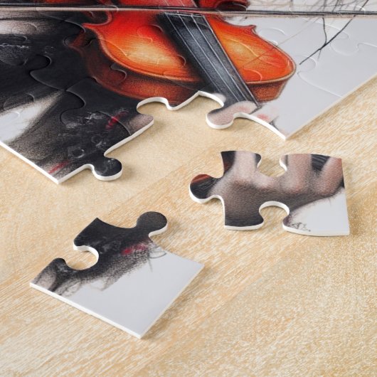 chimpansee legpuzzel (Zijkant)