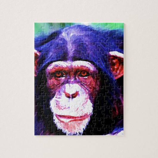 Chimpansee Legpuzzel (Verticaal)