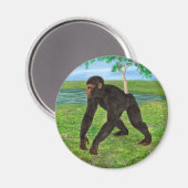 Chimpansee Magneet (Voorkant / Achterkant)