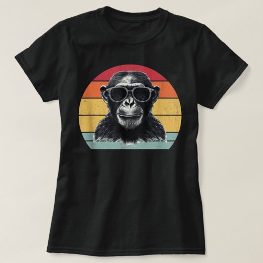 Chimpansee Monkey Chimpansee T-shirt (Design voorkant)