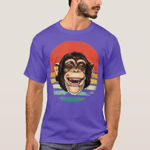 Chimpansee Monkey Face Chimp Ape Wildlife T-shirt