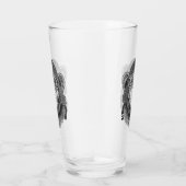 Chimpansee Motorcycle Rider Glas (Rechts)