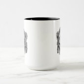 Chimpansee Motorcycle Rider Mok (Midden)