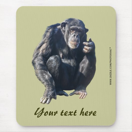 Chimpansee Muismat (Voorkant)