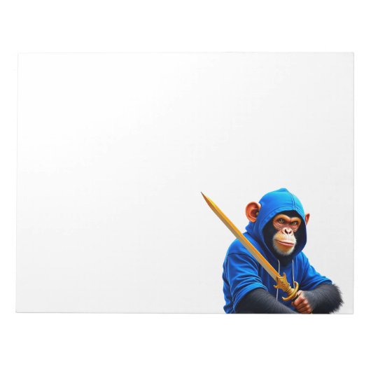 Chimpansee Notitieblok (Voorkant)