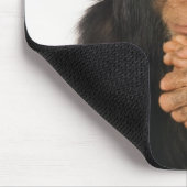 Chimpansee (Pan troglodytes). Jonge speelster Muismat (Hoek)