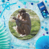CHIMPANSEE PAPIEREN BORDJE (Feest)