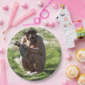 CHIMPANSEE PAPIEREN BORDJE (Feest)