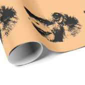 Chimpansee Pop Art Cadeaupapier (Rol Hoek)