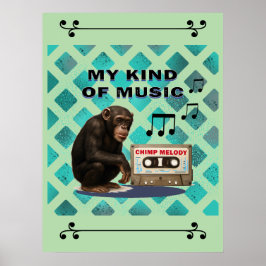 chimpansee poster