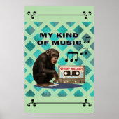chimpansee  poster (Voorkant)