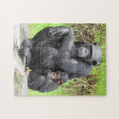 Chimpansee Puzzle Legpuzzel (Horizontaal)