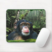 Chimpansee Rainforest Conservation Mousepad Muismat (Met muis)