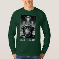Chimpansee Selfie UFO Fun Quirky Gift