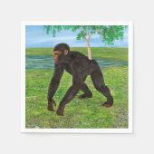 Chimpansee Servetten (Voorkant)