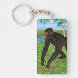 Chimpansee Sleutelhanger