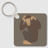 Chimpansee Sleutelhanger (Voorkant)