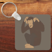Chimpansee Sleutelhanger (Voorkant)