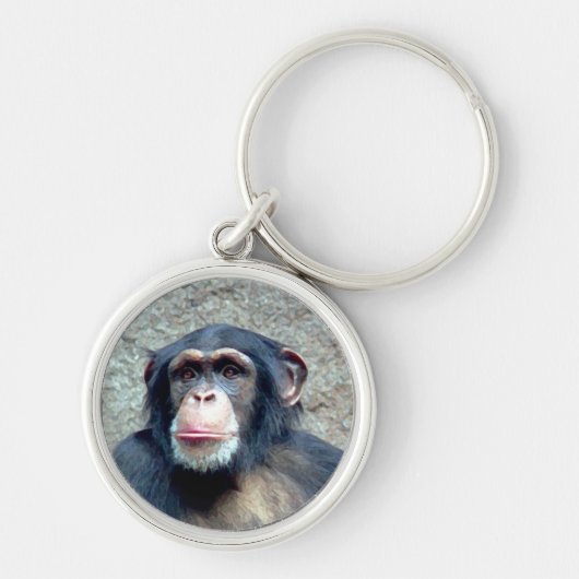 Chimpansee Sleutelhanger (Voorkant)