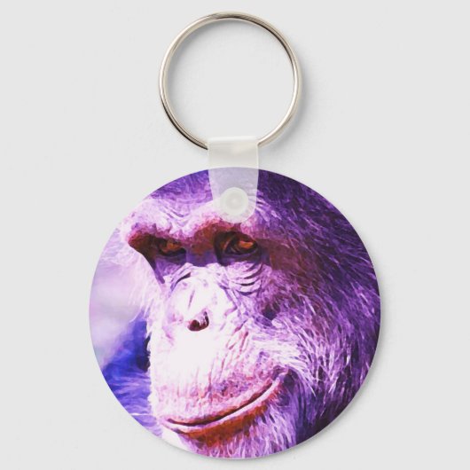 Chimpansee Sleutelhanger (Voorkant)