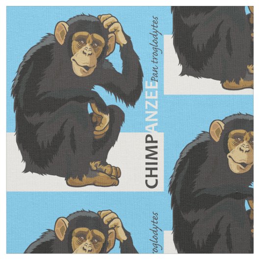 chimpansee stof (Close Up)