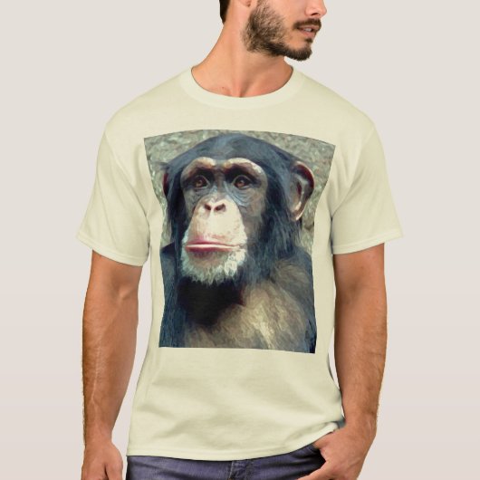Chimpansee T-shirt (Voorkant)