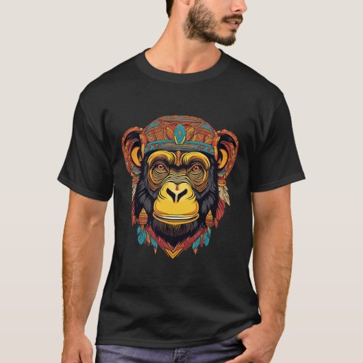 Chimpansee T-shirt (Voorkant)