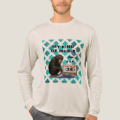 chimpansee Tri-Blend shirt (Voorkant volledig)