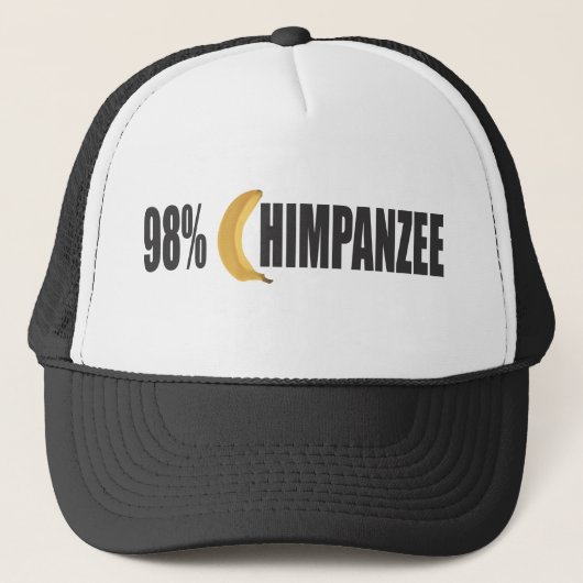 Chimpansee Trucker Pet (Voorkant)