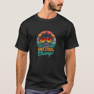 Chimpansee voor vrouwen mannen kinder Wereldchimp T-shirt