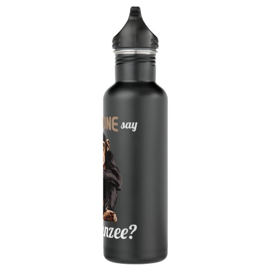 Chimpansees Zei iemand chimpansee? Waterfles (Rechts)