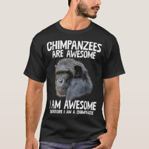 Chimpansees zijn daarom Geweldige in chimpansee fu T-shirt