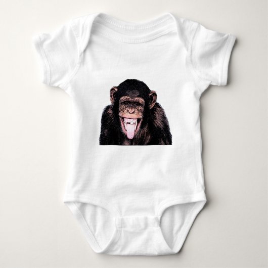 Chimpanseetong Romper (Voorkant)