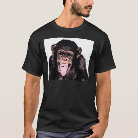 Chimpanseetong T-shirt (Voorkant)