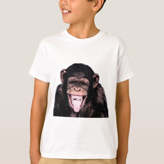 Chimpanseetong T-shirt (Voorkant)