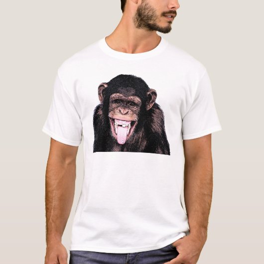 Chimpanseetong T-shirt (Voorkant)