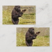 ChimpanseVisitekaartje Visitekaartje (Voorkant / Achterkant)