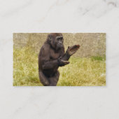 ChimpanseVisitekaartje Visitekaartje (Achterkant)