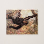 Chimpanzee-aap van CE Swan,  wilde dieren Legpuzzel (Horizontaal)