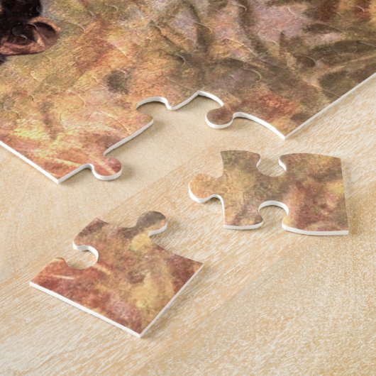 Chimpanzee-aap van CE Swan,  wilde dieren Legpuzzel (Zijkant)