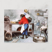 Chimpanzee Chef Briefkaart (Voorkant)