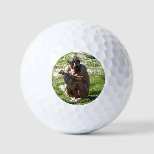CHIMPANZEE GOLFBALLEN (Voorkant)