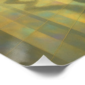 Chimpanzee in the Prism Light Hall – GeoWild Art Perfect Poster (Hoek)