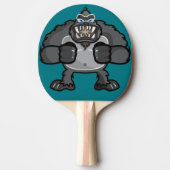 Chimpanzee pingpongpeddel tafeltennisbatje (Voorkant)