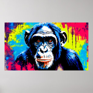 CHIMPANZEE POSTER