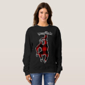 Chimpanzee Red Buffalo Pset Monkey Matching PJ Fa Trui (Voorkant volledig)